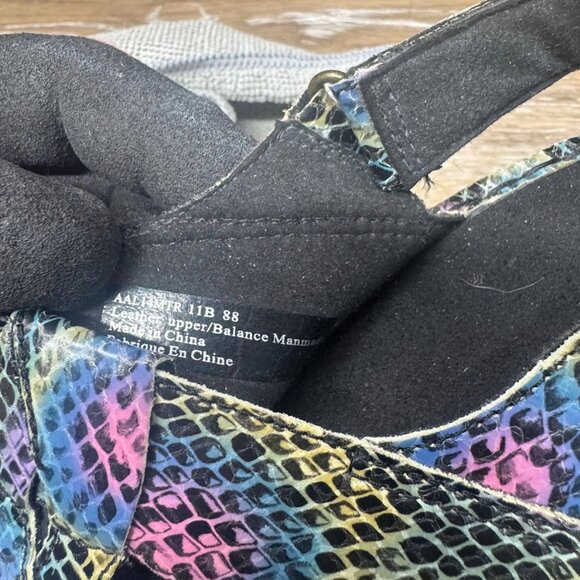 Aravon Collette by New Balance AR Snakeskin Print Sandal Women's Size 11 - Picture 5 of 7